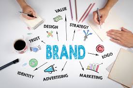 Brand design planning illustration